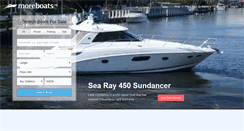 Desktop Screenshot of moreboats.com